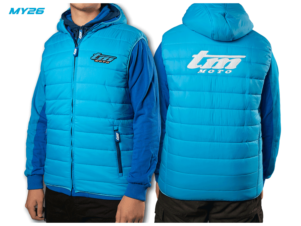Piumino S/maniche TM MOTO